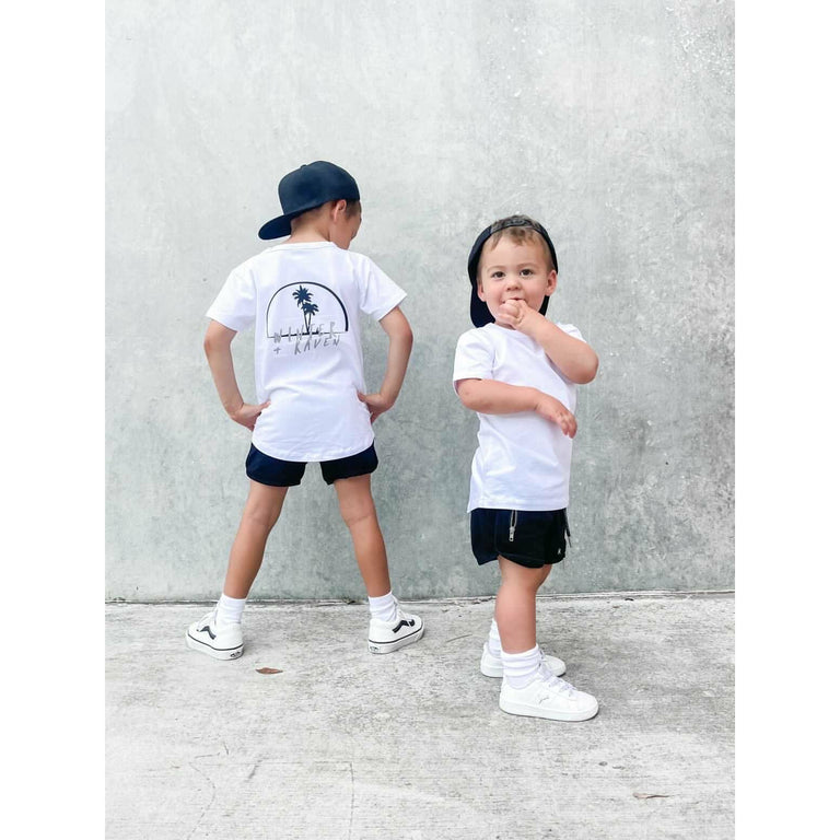 Summer Breeze Tee - Kids - Winter + Raven